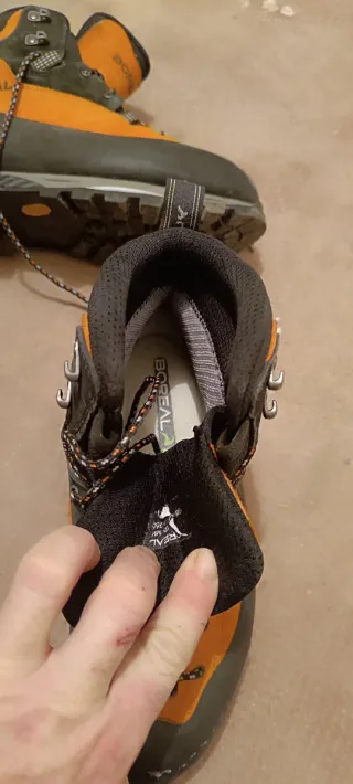 Botas Boreal Talla 42 Naranja/Negro