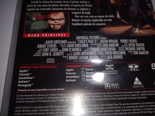 Muñeco Diabólico 3 DVD castellano inglés francés i