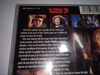 Muñeco Diabólico 3 DVD castellano inglés francés i