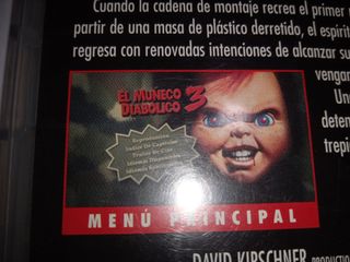 Muñeco Diabólico 3 DVD castellano inglés francés i