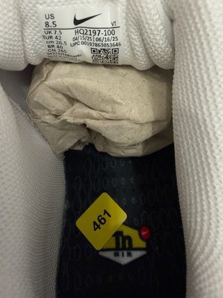 Nike Air Max Plus Vll Tuned Blancas/Negras