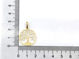 colgante oro 18k con circonita