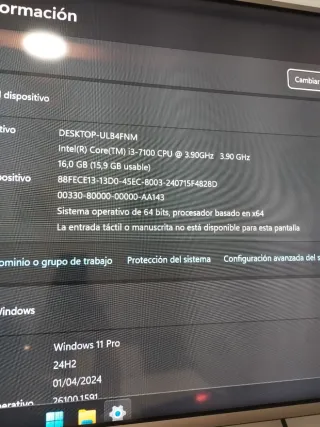 Torre completa barata, lista para usar