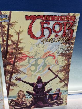 THE MIGHTY THOR, GODSTORM miniserie Usa, 3 cómics, edición en ingles