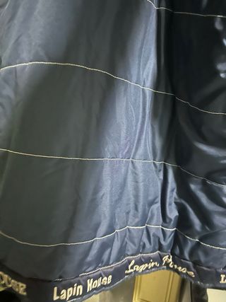 Chaqueta LAPIN HOUSE azul y roja Talla M