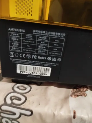 Impresora 3D Anycubic X2 Negra y Amarilla