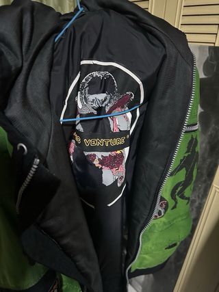 Chaqueta Verde y Negra Hombre talla L o M