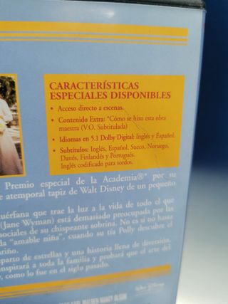 dvd POLLYANNA walt disney - buen estado, DVD