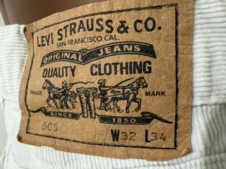 Pantalones Levi's 505 Pana W32 L34