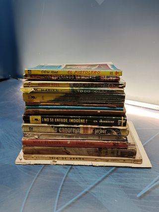 15 novelas PULP diferentes