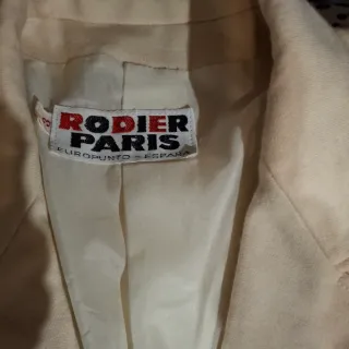 Americana beige Rodier Paris Talla S/36/8