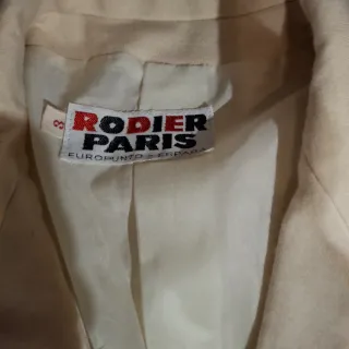 Americana beige Rodier Paris Talla S/36/8