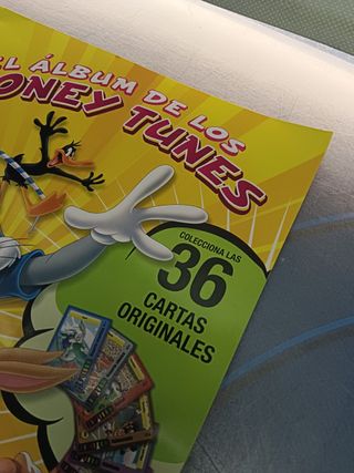 EL ALBUM DE LOS LOONEY TUNES - SUPERMERCADOS EL ARBOL-ACTIVE-incompleto, 13 de 36 cartas