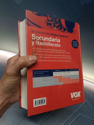 DICCIONARIO, buen estado, SECUNDARIA Y BACHILLERATO, LENGUA ESPAÑOLA, ANAYA