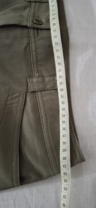 Pantalone donna verde oliva