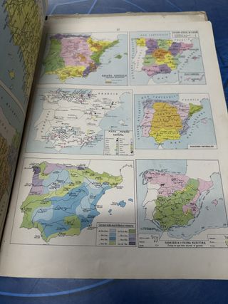 Atlas de Geografia universal, salvador salina - Libro