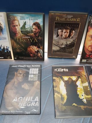 12 DvDs películas de accion, mira los titulos