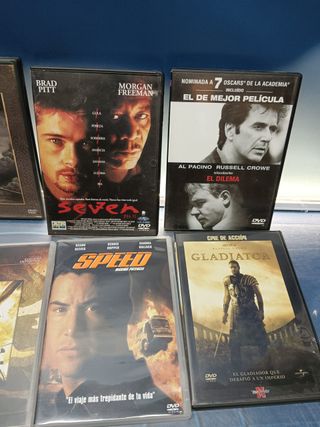 12 DvDs películas de accion, mira los titulos