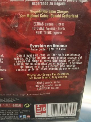 DvD nuevo precintado, 6 dvd , 2ª guerra mundial -películas clásicas bélicas