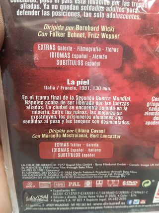 DvD nuevo precintado, 6 dvd , 2ª guerra mundial -películas clásicas bélicas