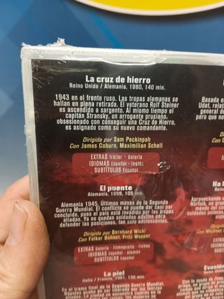 DvD nuevo precintado, 6 dvd , 2ª guerra mundial -películas clásicas bélicas