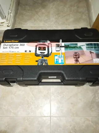 Nivel Láser Duraplane 360 Set 175 cm