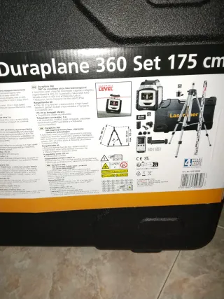 Nivel Láser Duraplane 360 Set 175 cm