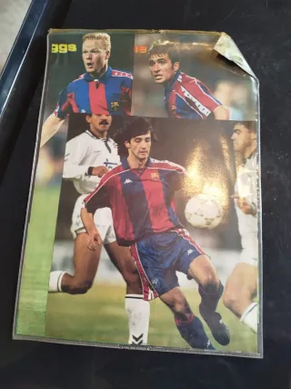 Lote cromos FC Barcelona Kappa