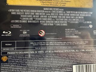 Colección completa películas Harry Potter Blu-Ray