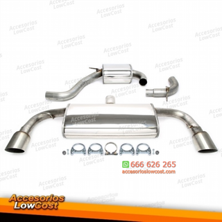 Sistema de escape TA Technix Duplex de acero inox