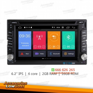 NAVEGADOR 2DIN UNIVERSAL MULTIMEDIA GPS ANDROID 1