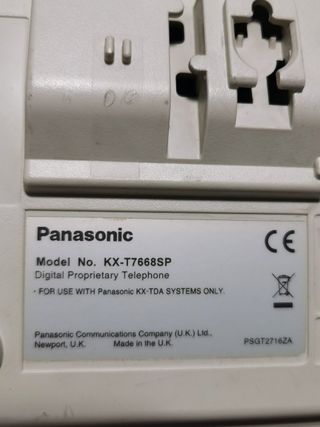 Panasonic KX-T7668 telefono de hogar u oficina