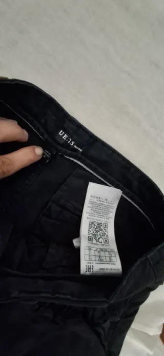 Pantaloni ragazzo neri