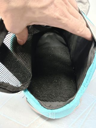 bolso transportin para animales TRIXIE, color Azul, 30x20x15 cm.