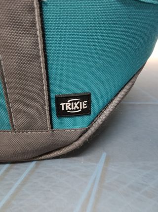 bolso transportin para animales TRIXIE, color Azul, 30x20x15 cm.