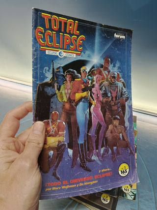 comics, TOTAL ECLIPSE Nº 1 al 6, completa, eclipse comics, forum