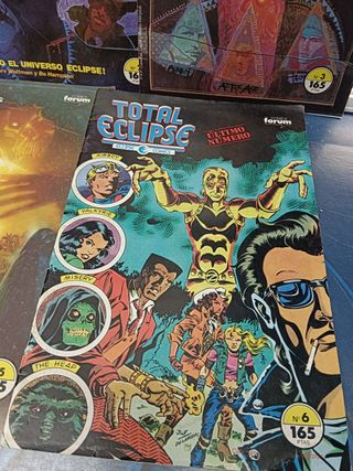comics, TOTAL ECLIPSE Nº 1 al 6, completa, eclipse comics, forum