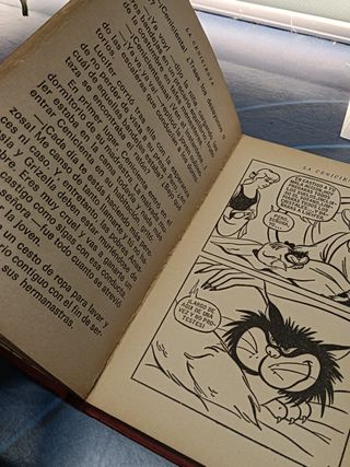 LIBRO ilustrado, LA CENICIENTA Walt Disney Bruguera Colección Hogar Feliz , 1ª Edición 1971