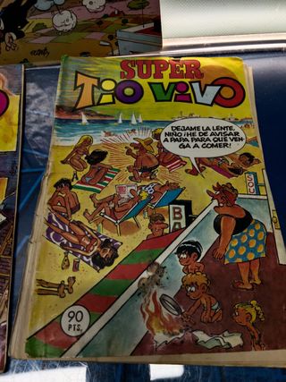 tebeos 5 comics, Super Tiovivo + Toby