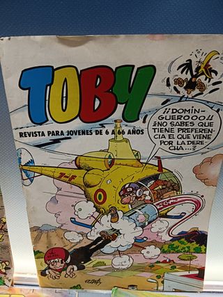 tebeos 5 comics, Super Tiovivo + Toby
