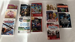 Nintendo Wii Negra Completa con juegos