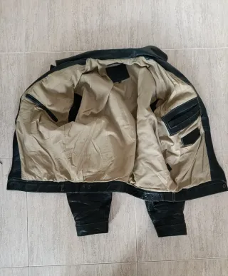 Vaquera tejana cuero auténtico L Medidas indicadas