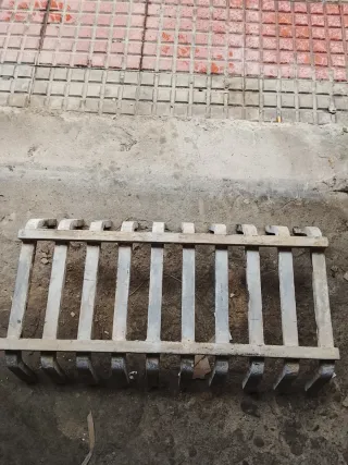 Reja metálica para chimenea