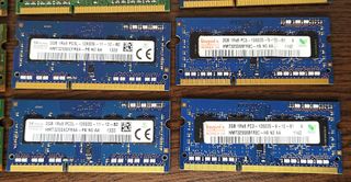 Lote 10x RAM DDR3/DDR3L 2GB Portátil