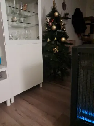 Árbol de Navidad decorado