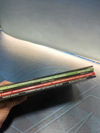 5 tomos Image comics, WILDCATS, YOUNGBLOOD, UNION,WEAPON ZERO, TEAM ONE