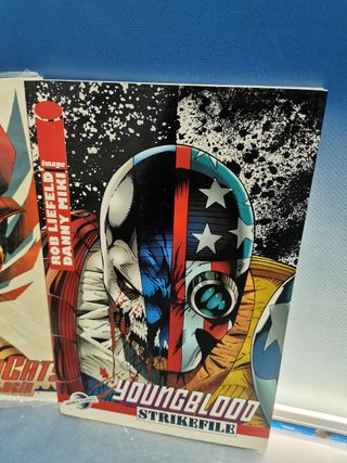 5 tomos Image comics, WILDCATS, YOUNGBLOOD, UNION,WEAPON ZERO, TEAM ONE