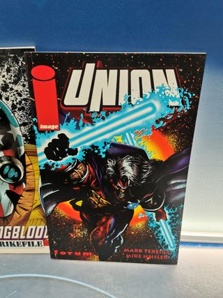 5 tomos Image comics, WILDCATS, YOUNGBLOOD, UNION,WEAPON ZERO, TEAM ONE