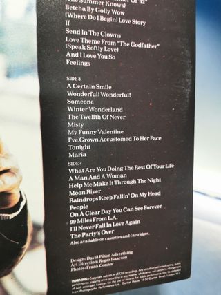 disco, LP ,vinilo, Johnny Mathis – The Mathis Collection: 40 Of My Favorite Songs-1977