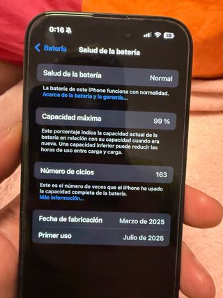 iPhone 16 128GB Negro
